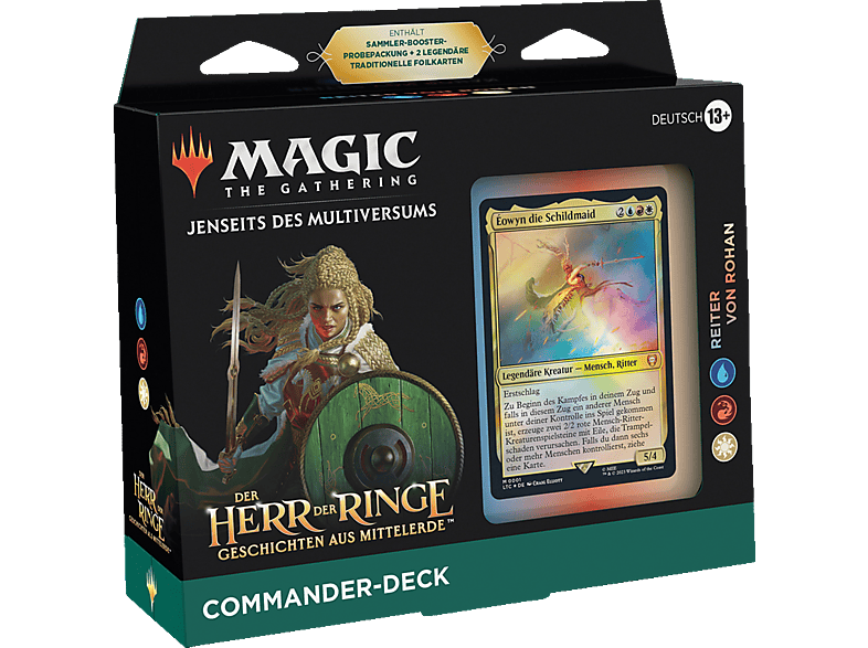 WIZARDS OF THE COAST Magic The Gathering - The Lord of the Rings Commander Deck Sammelkarten