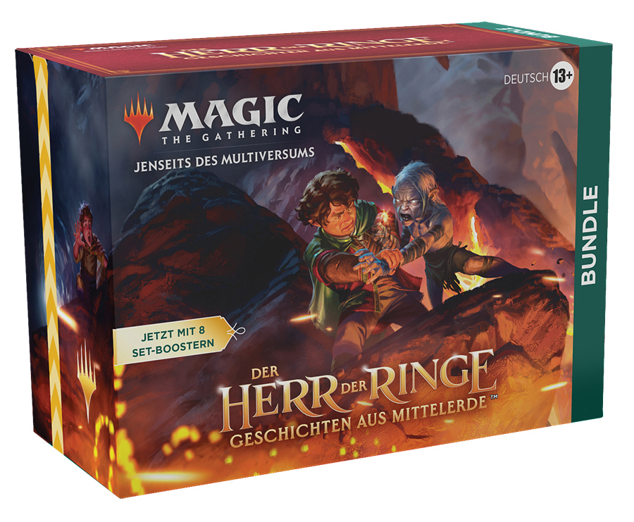 WIZARDS OF THE COAST Lord the Sammelkarten The of Rings Bundle Gathering Magic - The