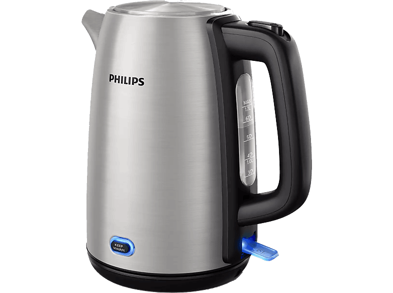 PHILIPS HD9353/90 Viva Collection Vízforraló, 2060W, ezüst/fekete