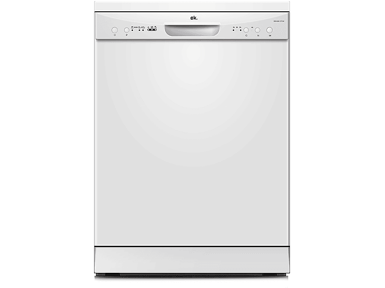 ok ODW 6061 E FS W Lavastoviglie, 59,8 cm, Classe