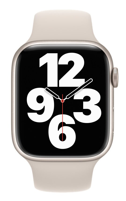 Pasek sportowy APPLE do Watch 45mm Księżycowa poświata (Starlight) MKUU3ZM/A