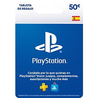 Tarjeta regalo de PlayStation 50€ - Sony  Playstation Live Card Dual, PS4 y PS5