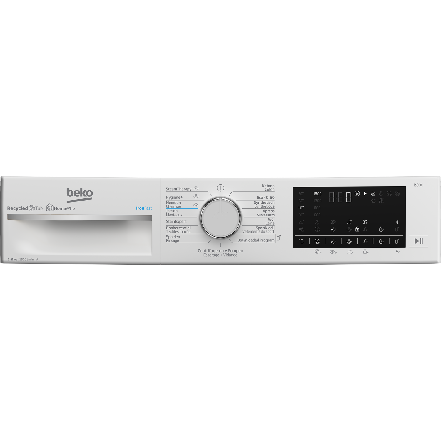 BEKO B3WT59610W Ironfast Wasmachine