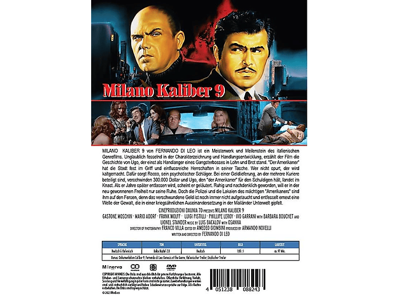 Thumbnail - Milano Kaliber 9 DVD