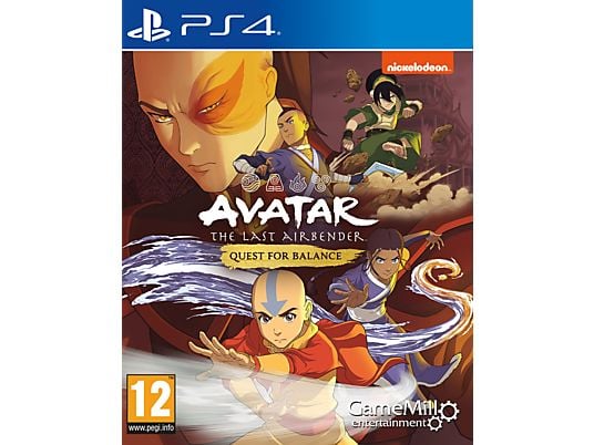 Avatar: The Last Airbender - Quest for Balance - PlayStation 4 - Tedesco