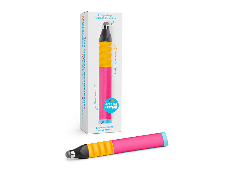 EDURINO Stift EDURINO Ergonomischer Eingabestift - Pink Ergonomischer Eingabestift, Pink