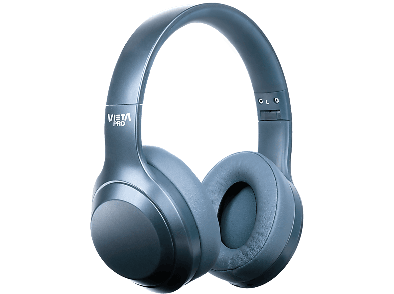 Auriculares de diadema Vieta Pro Silence 2, Bluetooth, cancelación activa  de ruido, blancos