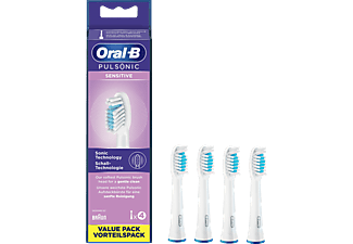 ORAL-B Pulsonic Sensitive (4 pezzi) - Spazzole modellabili (Bianco)