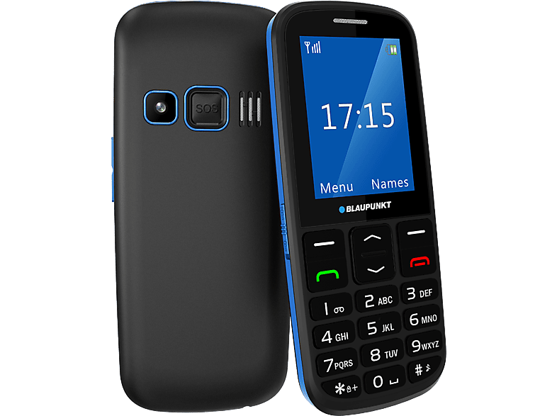 BLAUPUNKT BS04i Kártyafüggő Mobiltelefon + Yettel Hangjegy Extra Feltöltőkártyás Expressz csomag