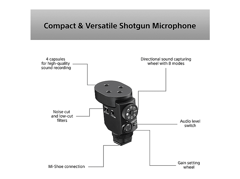 Sony ECM-M1 Shotgun-Mikrofon — Foto 3 von 5