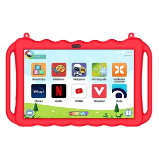 DEPLAY Kids Tablet PRO - 10 inch - 128 GB - Rood - Wifi + 4G (LTE)