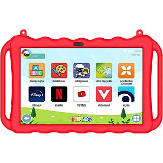 DEPLAY Kids Tablet PRO - 10 inch - 128 GB - Rood - Wi-Fi + 4G (LTE)