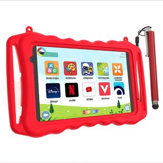 DEPLAY Kids Tablet SMART - 8 inch - 64 GB - Rood - Wifi