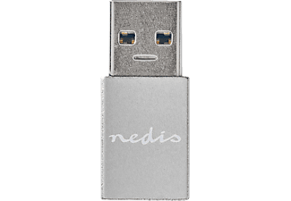 NEDIS USB-A adapter, USB 3.2 Gen 1, USB-A / USB Type-C aljzat (CCGB60925GY)