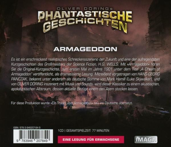 Oliver Doerings Phantastische Geschichten - - Armageddon (CD) (H.G.Wells)-Hans-Georg Panczak liest