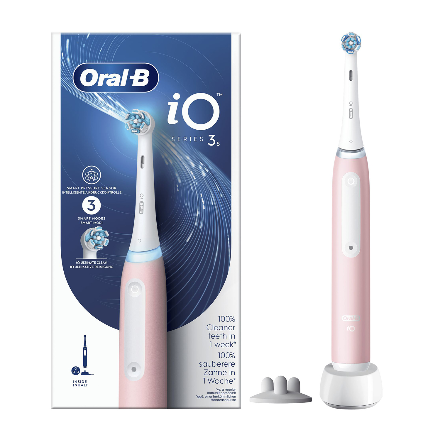 Spazzolino elettrico Oral B iO 3S Rosa