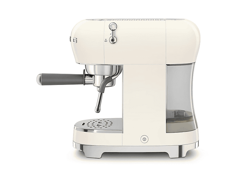 Smeg ECF 02 CREU 50's Style Espressomaschine (Creme, 1350 Watt, 15 bar) — Foto 2 von 3