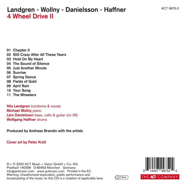 Landgren/Wollny/Danielsson/Haffner - 4 Wheel Drive II(Digipak)  - (CD)