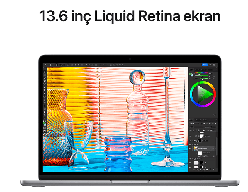 APPLE Z15T000K7 / MacBook Air/ Apple M2 İşlemci/ 24GB Ram/ 512SSD/ 10GPU 13.6''/ Space Grey