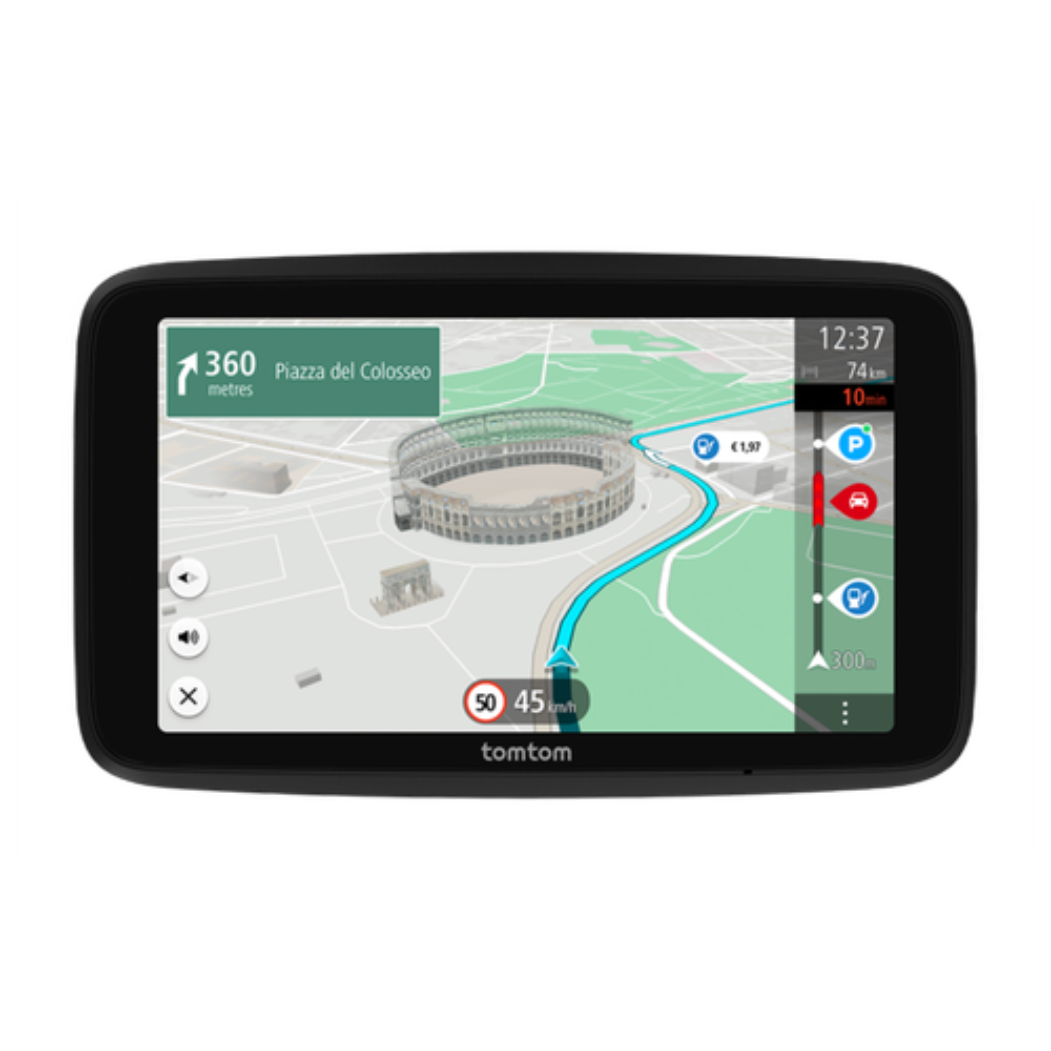 BROTECT 2 Stuks Antireflecterende Beschermfolie voor TomTom GO Camper Max Anti-Glare Screen Protector, Mat, Ontspiegelend