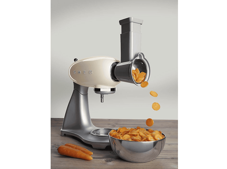 Smeg SMSG01 Gemüse-Schneide-Set (4 Edelstahl-Vorsätze) — Foto 4 von 5