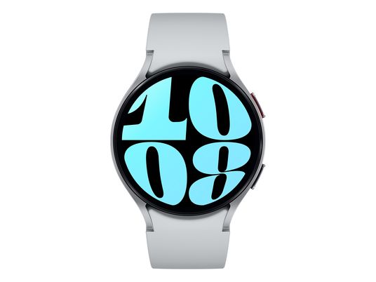 SAMSUNG Galaxy Watch6 (44 mm, version Bluetooth) - Smartwatch (Largeur : 20 mm, -, Argent)