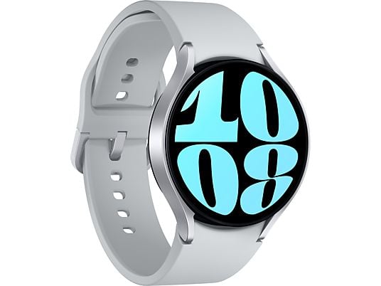 SAMSUNG Galaxy Watch6 (44 mm, version LTE) - Smartwatch (Largeur : 20 mm, -, Argent)