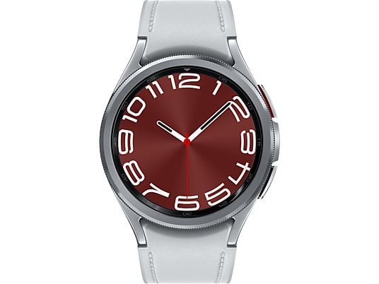 SAMSUNG Galaxy Watch6 Classic (43 mm, versione Bluetooth) - Smartwatch (Larghezza: 20 mm, -, Argento)