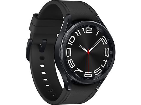 SAMSUNG Galaxy Watch6 Classic (43 mm, Version LTE) - Smartwatch (Largeur : 20 mm, -, Black)
