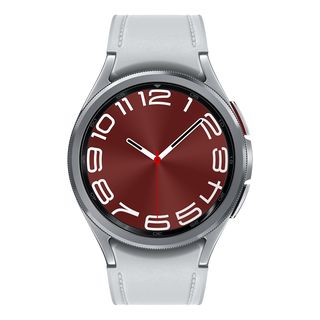 SAMSUNG Galaxy Watch6 Classic (43 mm, LTE-Version) - Smartwatch (Breite: 20 mm, -, Silver)