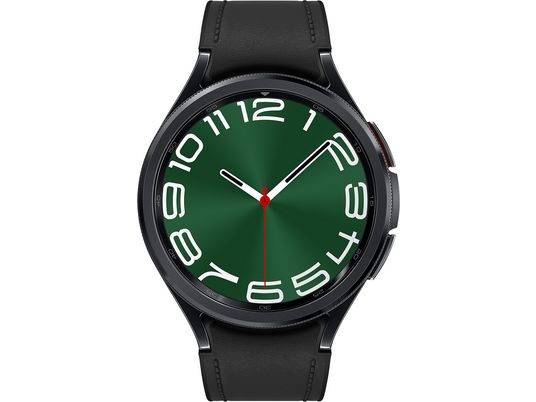 SAMSUNG Galaxy Watch6 Classic (47 mm, Bluetooth-Version) - Smartwatch (Breite: 20 mm, -, Black)