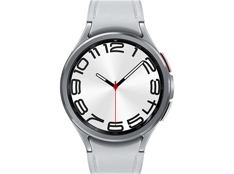 SAMSUNG Galaxy Watch6 Classic (47 mm, LTE-Version) - Smartwatch (Breite: 20 -, Silver)