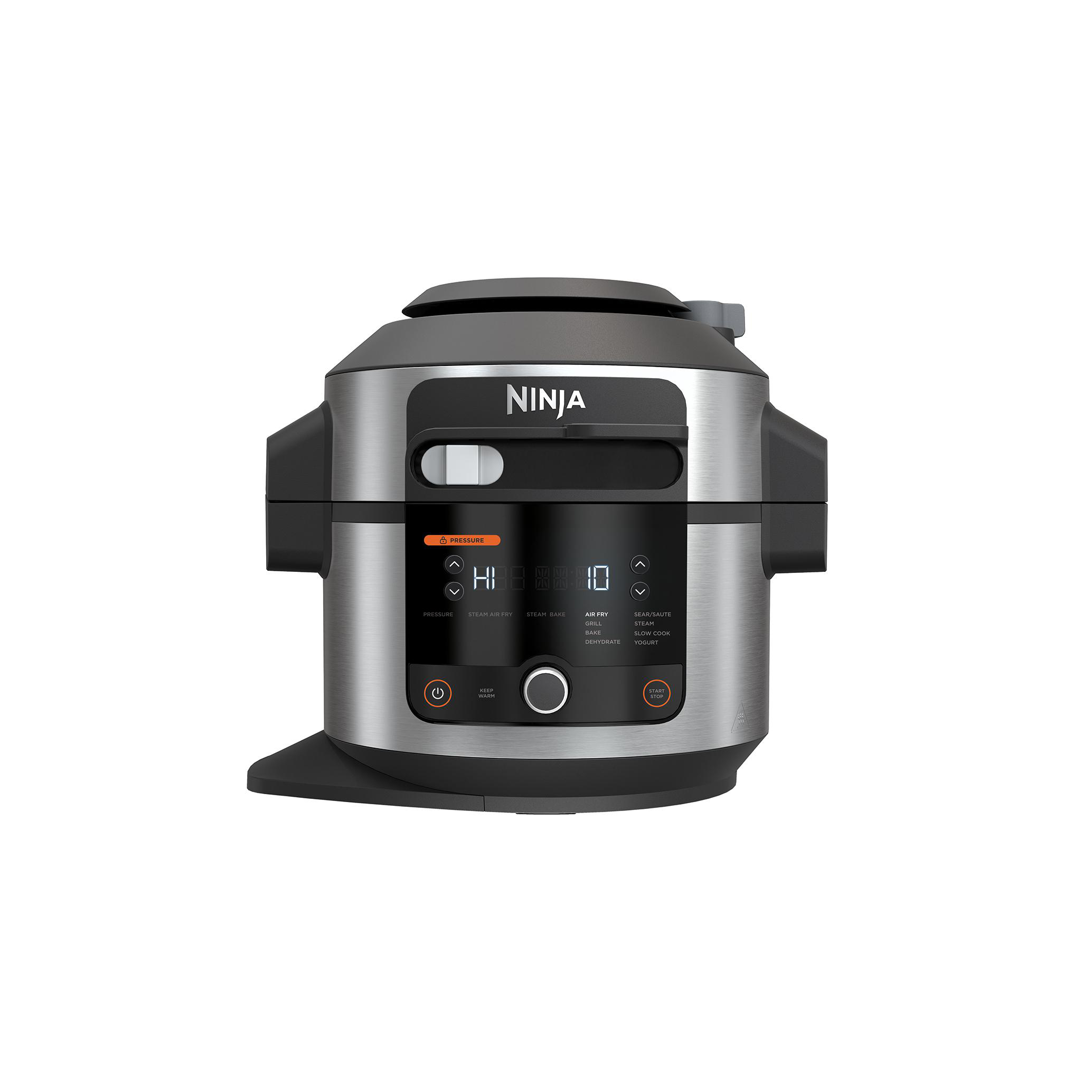 Watt) (Rührschüsselkapazität: Stainless 6 11-in-1 1460 Steel/Black Multikocher Foodi Liter, SmartLid OL550EU NINJA