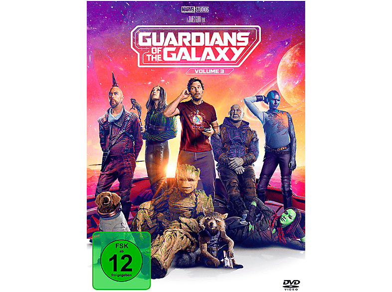 Guardians of the Galaxy Vol. 3 DVD (FSK: 12)
