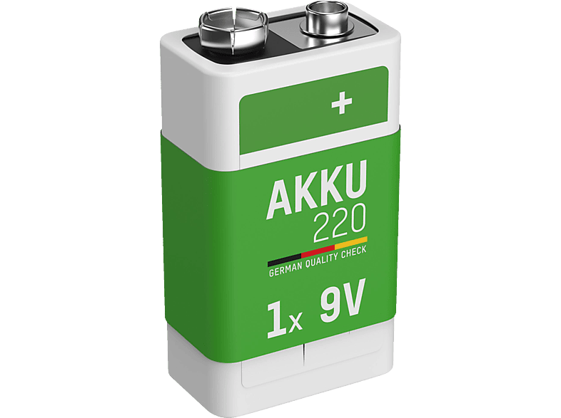Nickel-Metallhydrid, Set Akku, Volt, 8.4 NiMH 1er mAh ANSMANN 220