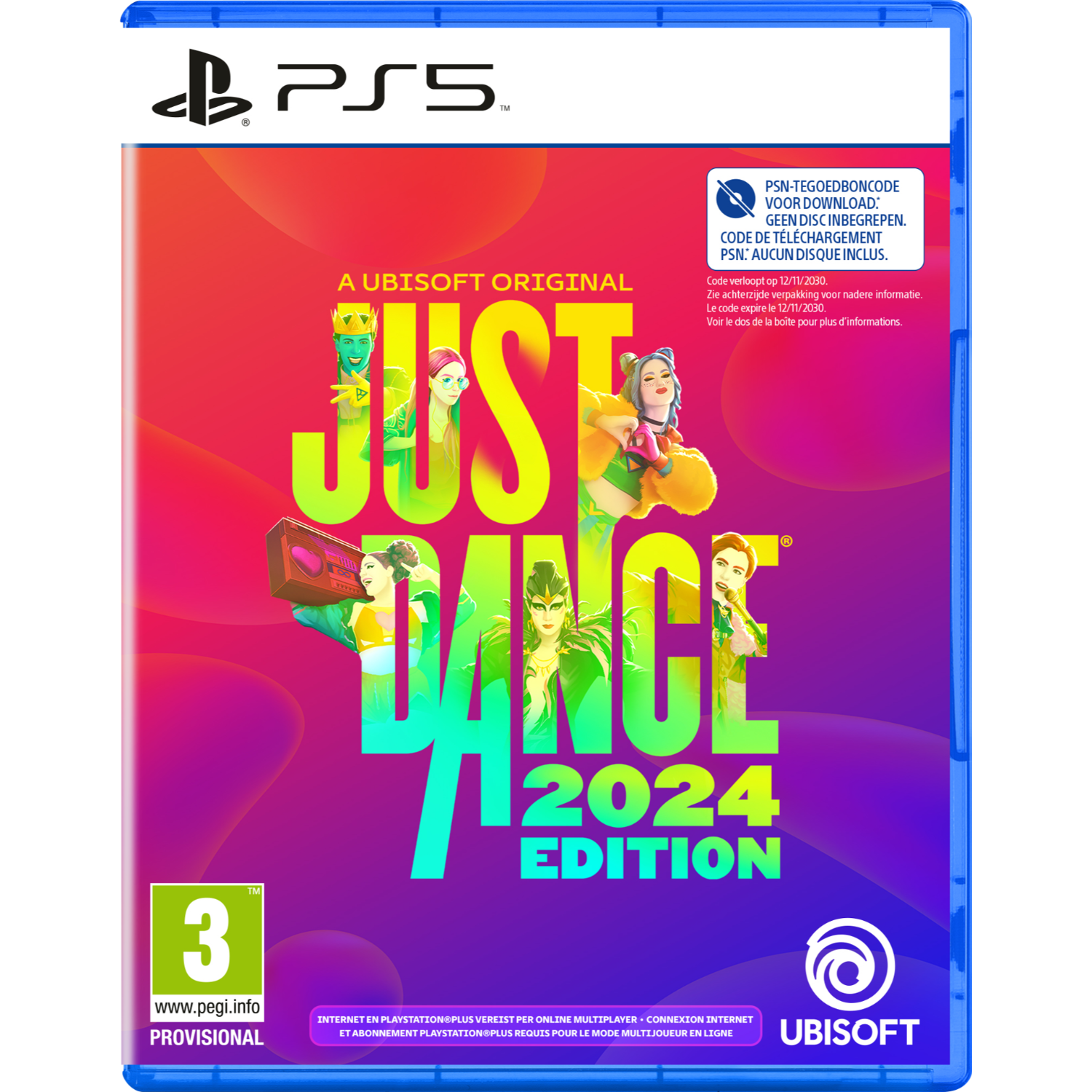 Ubisoft Just Dance 2024 (code-in-a-box) Playstation 5