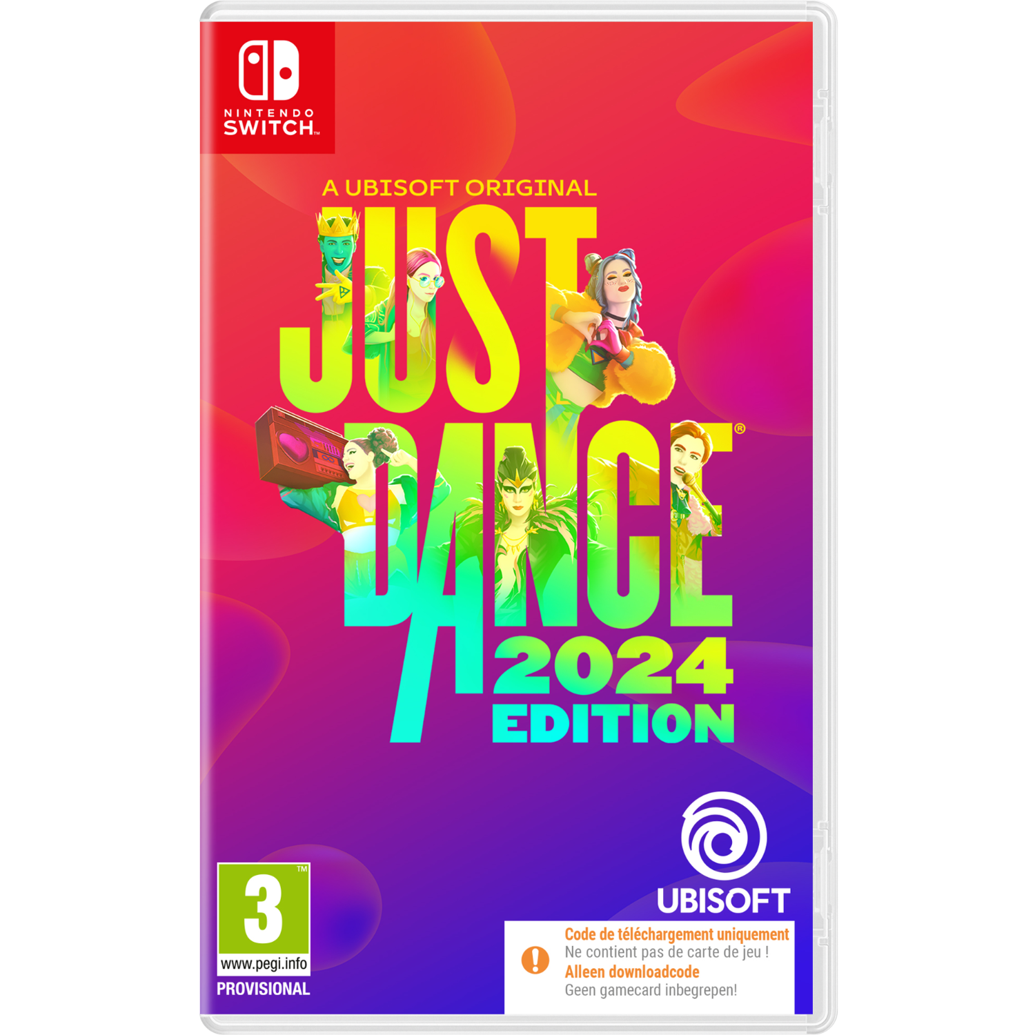 Ubisoft Just Dance 2024 (code-in-a-box) Nintendo Switch