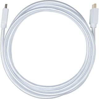 Cable HDMI - Nacon PS5HDMICABLE3MW, Para PS5, 3 metros, 120 Hz, 3 metros, Blanco