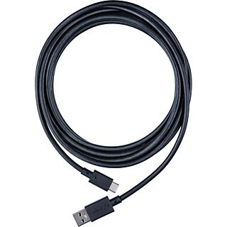 Cable - Nacon PS5USBCCABLE5M, Para PS5, USB-C, De carga, 5 metros, Negro