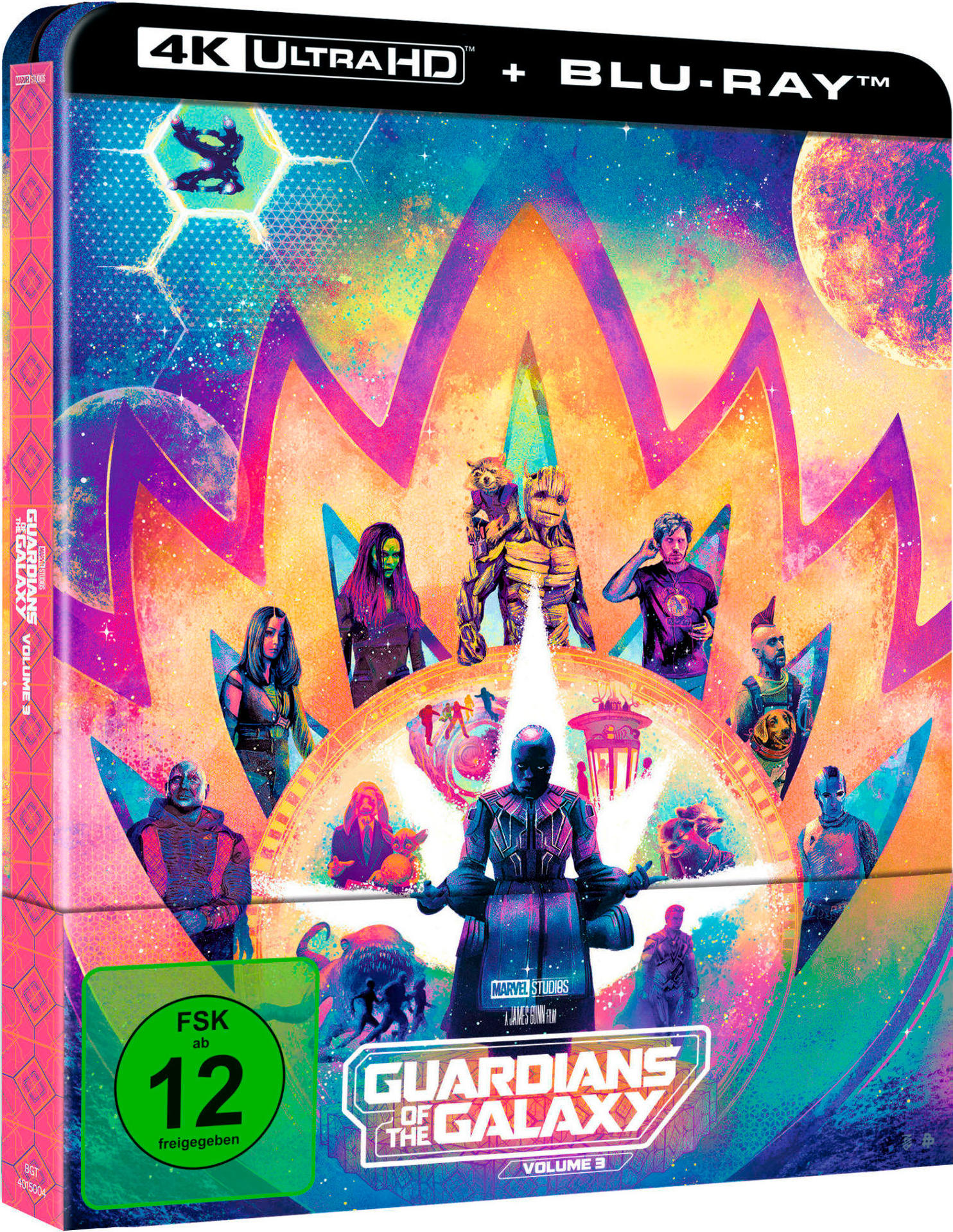 Filmcover für Guardians of the Galaxy Volume 3.