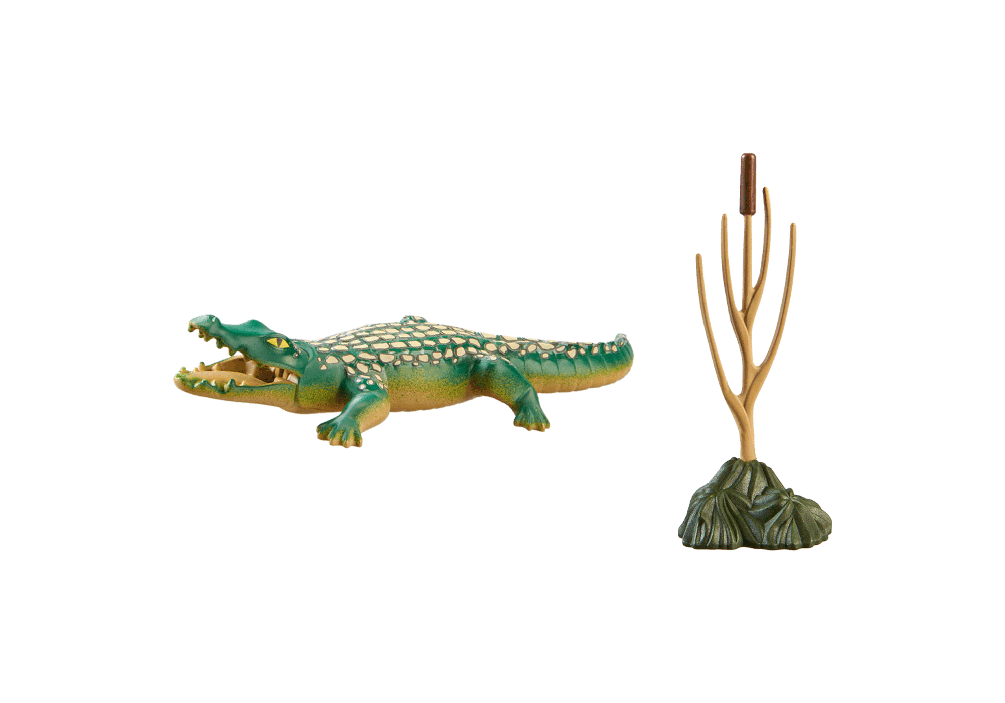 PLAYMOBIL 71287 Wiltopia - Alligator Spielset, Mehrfarbig