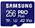 SAMSUNG Pro Plus microSDXC memóriakártya + USB kártyaolvasó, 256GB, Class10, V30, U3 (MB-MD256SB/WW)
