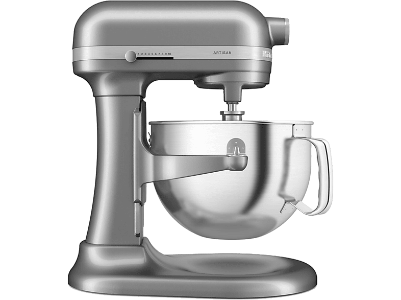 KITCHENAID 5KSM60SPXECU Artisan emelőkaros robotgép, 325 W, 5,6L, ezüst