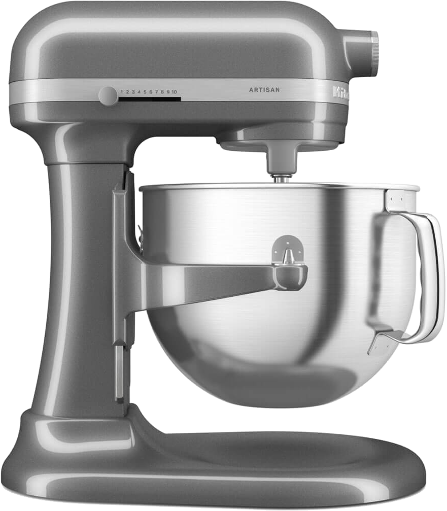 KITCHENAID 5KSM70SHXEMS Artisan prémium emelőkaros robotgép, 375 W, 6,6L, medálezüst