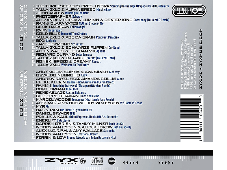 Thumbnail - VARIOUS - Techno Club Vol.69 (CD)