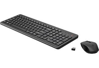 HP 330 Kablosuz Klavye & Mouse Kombo Set Türkçe Siyah_1