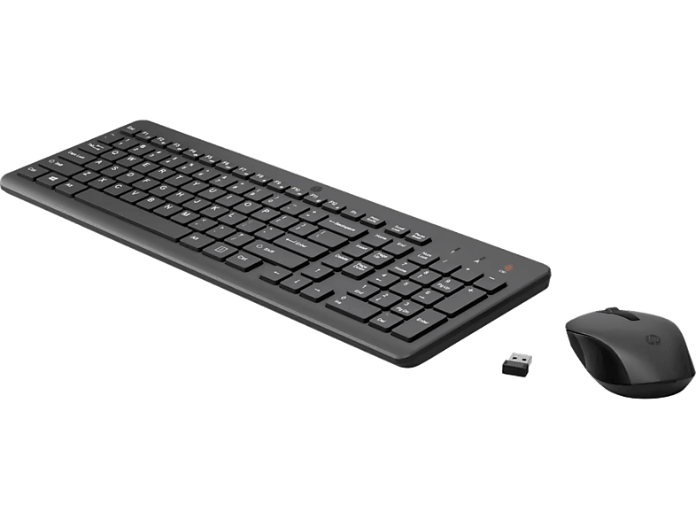 HP 330 Kablosuz Klavye & Mouse Kombo Set Türkçe Siyah_1