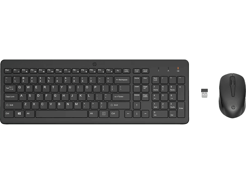 HP 330 Kablosuz Klavye & Mouse Kombo Set Türkçe Siyah