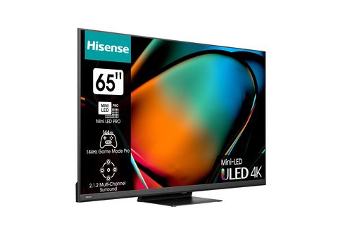 HISENSE 65U8KQ / LED | (Flat, 4K, SMART 65 164 TV) cm, Zoll UHD Mini TV MediaMarkt