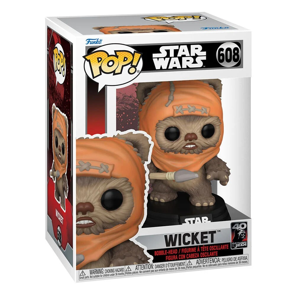 Figurka FUNKO POP Star Wars: Return of the Jedi 40th Anniversary - 608 Wicket